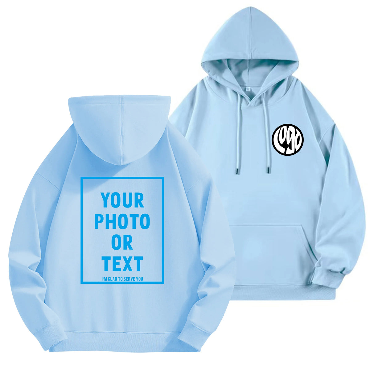 Men's Heavyweight Cotton Pullover Hoodie