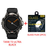 2025 KOSPET TANK T3 Ultra GPS Smart Watch For Men Smartwatch Women 470mAh Battery Digital Fitness AMOLED AOD Bluetooth Watches