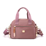High Quality Fabric Women Shoulder Bag Pretty Style Gilrs Shopping Messenger Bag Fashion Casual Double Layers Women Handbag