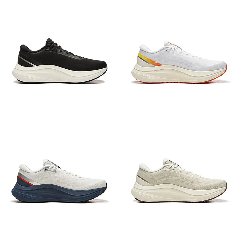 Li-Ning Men's YUEYING 6 Optimized Cushion Running Shoes with Wide Toe Box TEMPO BOUNSE Stable Support LiNing Sneakers ARHW017