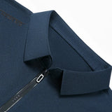 Men's Zipper Polo Shirt | Smart Casual All-Season