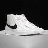 Nike Official Authentic BLAZER MID '77 Men's and Women's Casual Comfortable Sneakers BQ6806-100