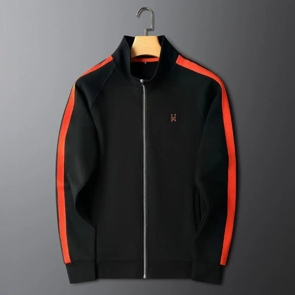 Men’s Embroidered Streetwear Tracksuit - 2-Piece Spring/Autumn Leisure Set
