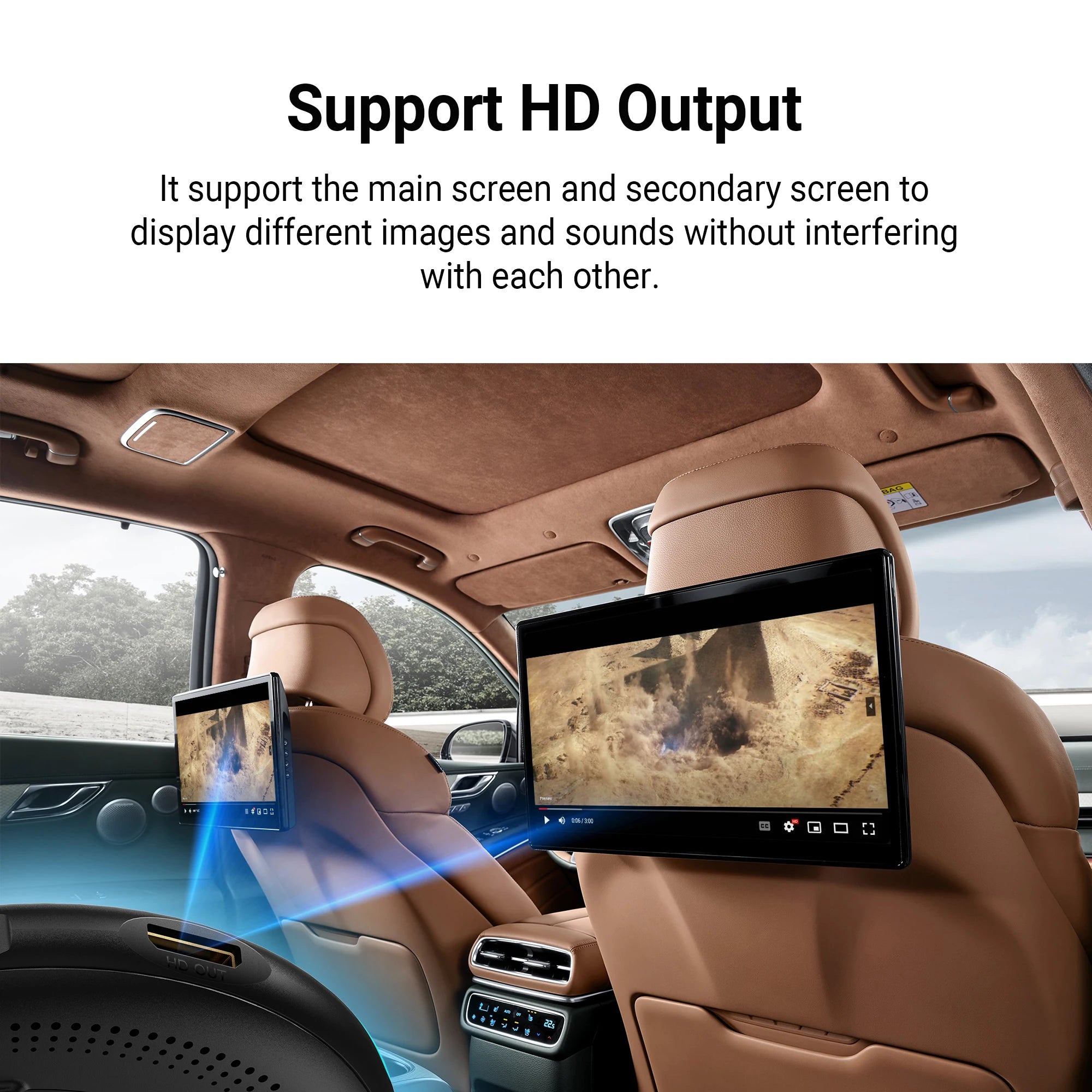 OTTOCAST P3 CarPlay AI Box – Wireless Android Auto & Smart TV