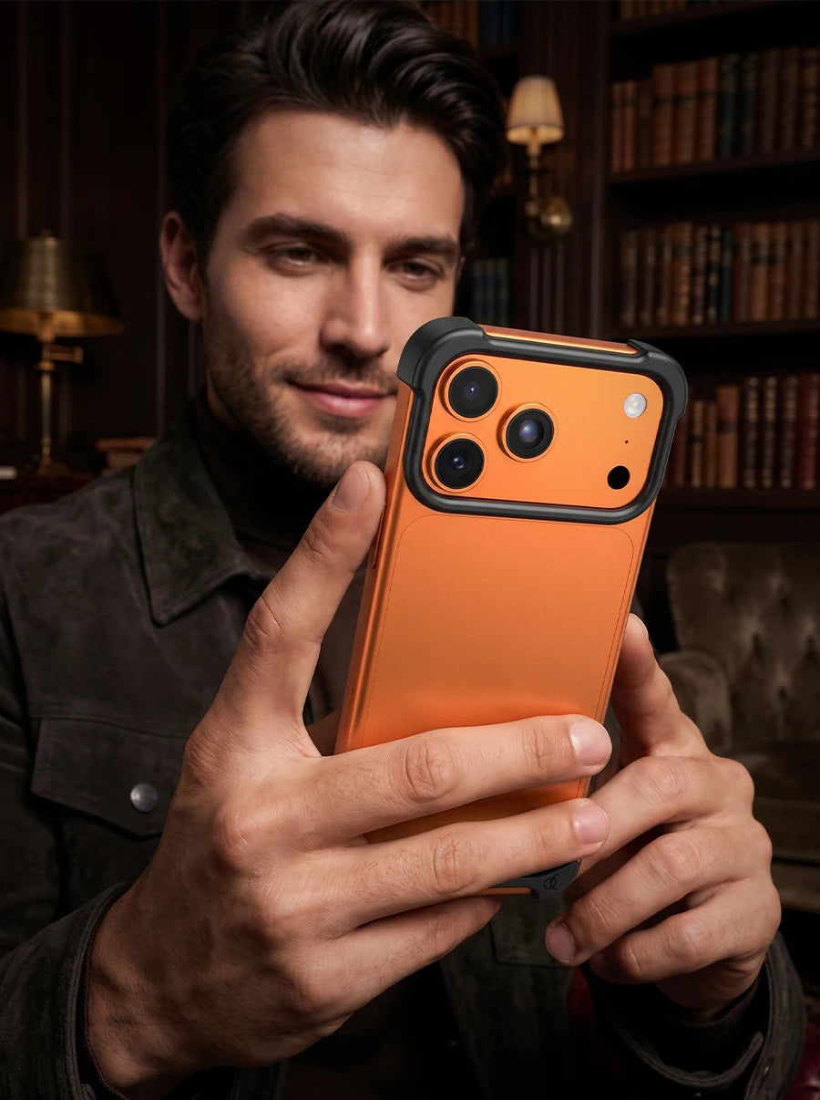 Aluminum Bumper iPhone Case with Arc Design