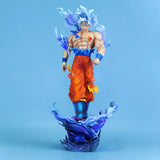 42cm/16.54in Anime Dragon Ball Figure Ultra Instinct Goku Action Figures Pvc Statue Desktop Ornamen Collection Model Toys Gifts