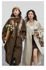 Retro Double-Sided Woolen Overcoat