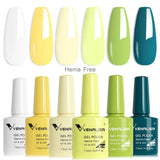 Venalisa HEMA-Free Gel Polish Kit – Autumn Color Collection