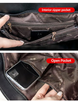 FOXER Brand Stylish Women Cowhide Leather Handbag Female Shoulder Bag Design Luxury Lady Large Capacity Zipper Top-Handle Bags
