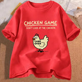 Chicken Game Graphic Tee – Funny Unisex T-Shirt