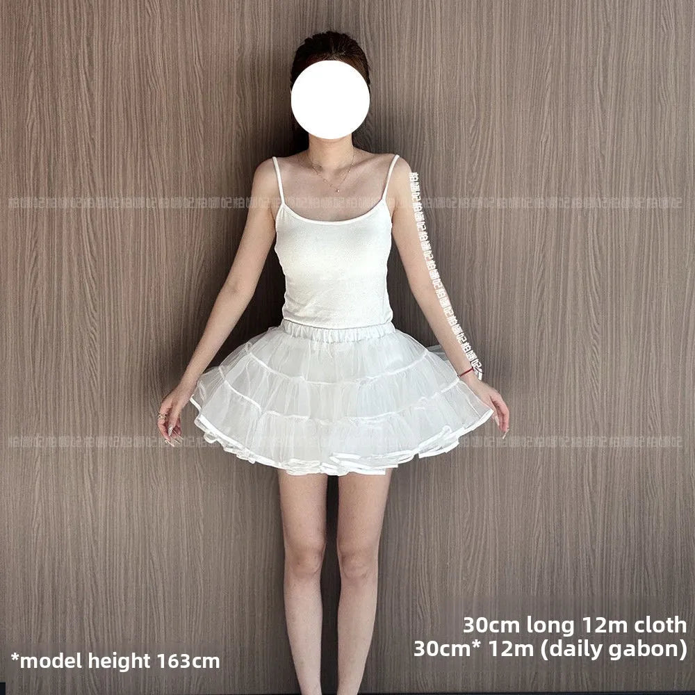 Fluffy Mesh Petticoat Underskirt – Lolita Crinoline