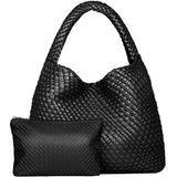 Hand-Woven Leather Tote & Shopper