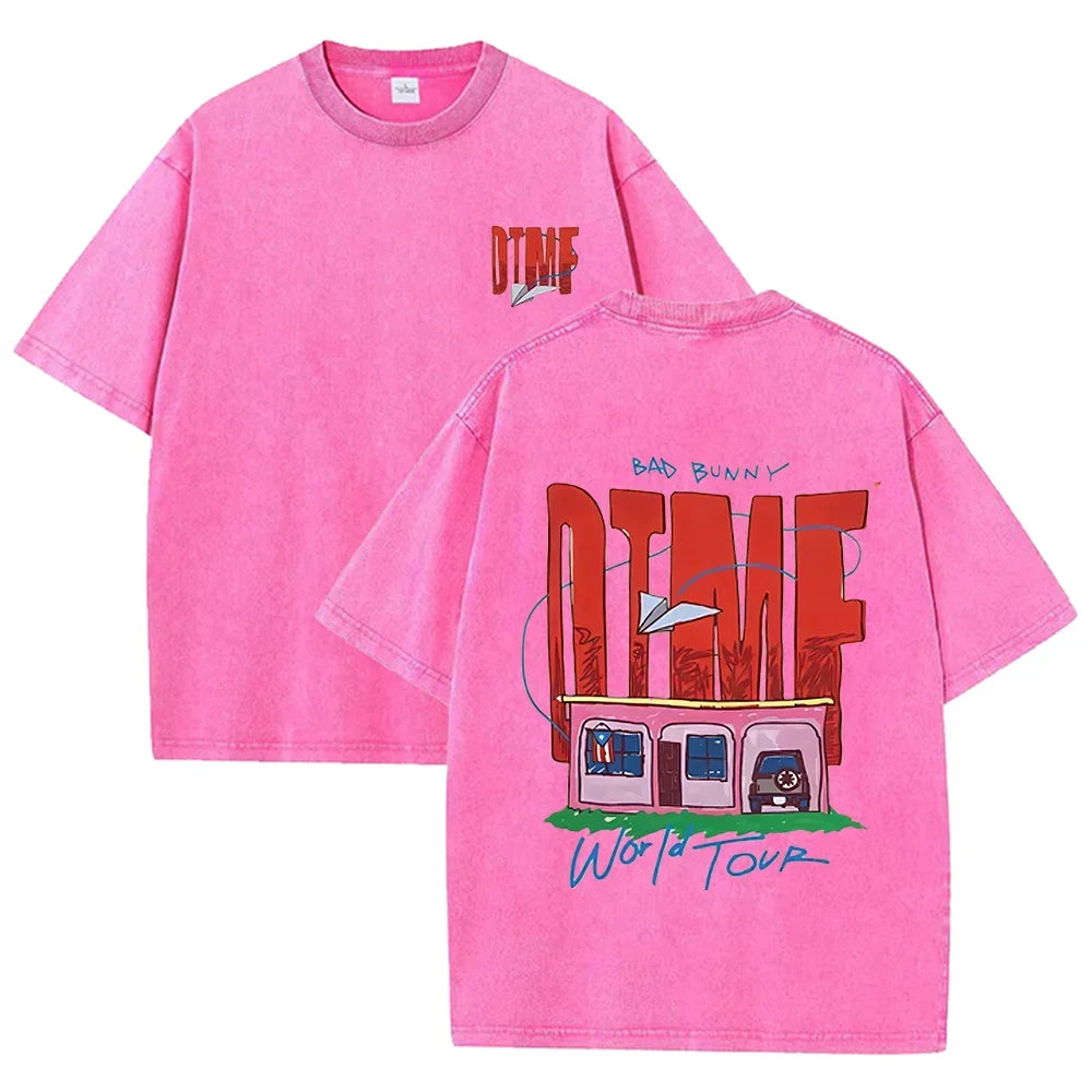 Vintage Washed Cotton Graphic Tee