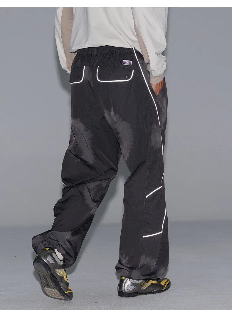Men's Loose Fit Elastic Waist Cargo Pants