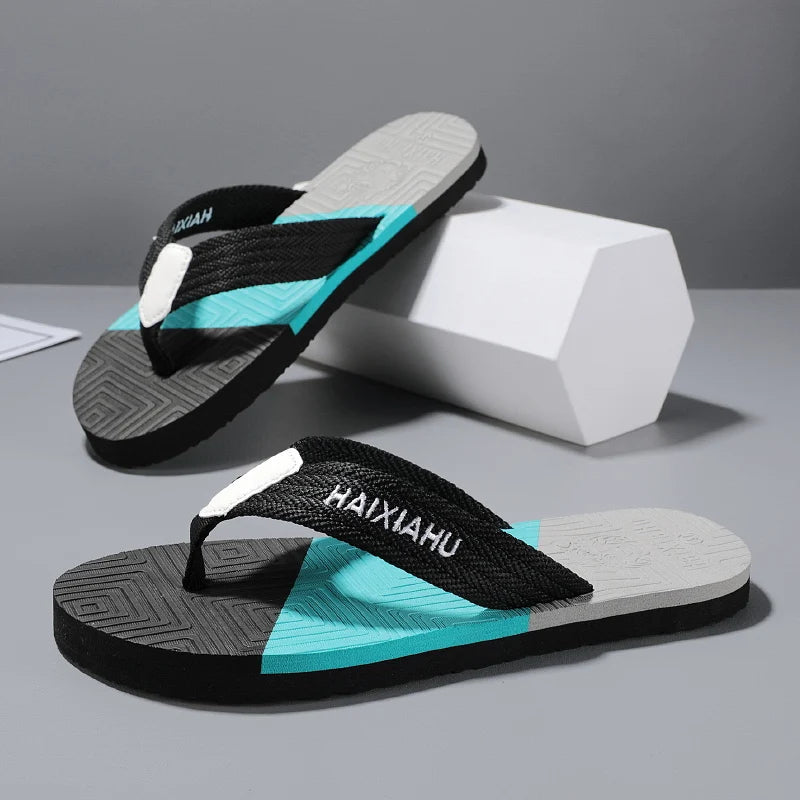 Men's EVA Flip Flops — Lightweight Non-Slip Beach & Indoor Slides