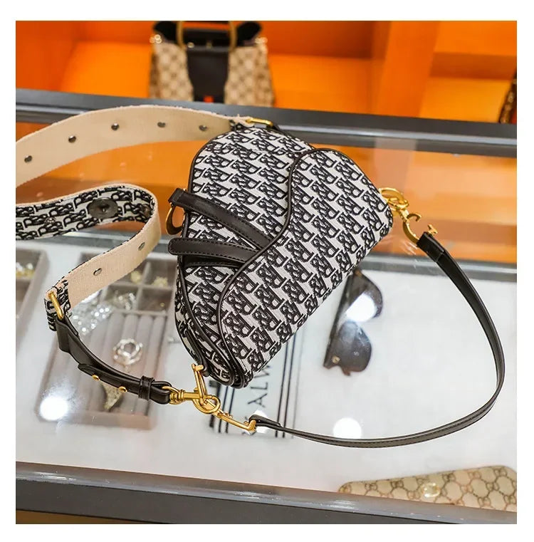 Luxury Microfiber Leather Multi-Way Clutch
