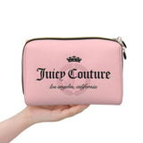 J-Juicy-C-Couture Makeup Bag Zipper Pouch Travel Cosmetic Bags Large Leather Portable Cosmetic Bag for Women