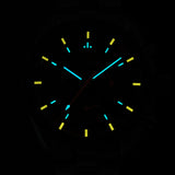 Watchdives WD1863 Quartz Watch VK63 Chronograph Movement Bubble Sapphire Crystal 10Bar Waterproof Luminous 39mm Vintage Watches