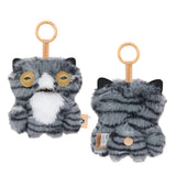 Original Fuggler Keychain Plush Toys Fugglers Fugg Alley Cat Pandents Stuffed Animal Fugg UNGGETS Keyrings Plushies Dolls Gifts