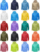 TACVASEN Men's Fleece-Lined Zip-Up Hoodie