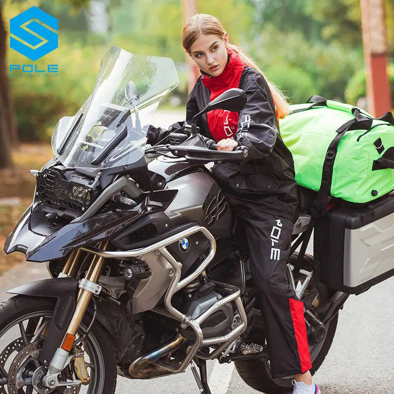 POLE Motorcycle Rain Suit – Waterproof & Reflective