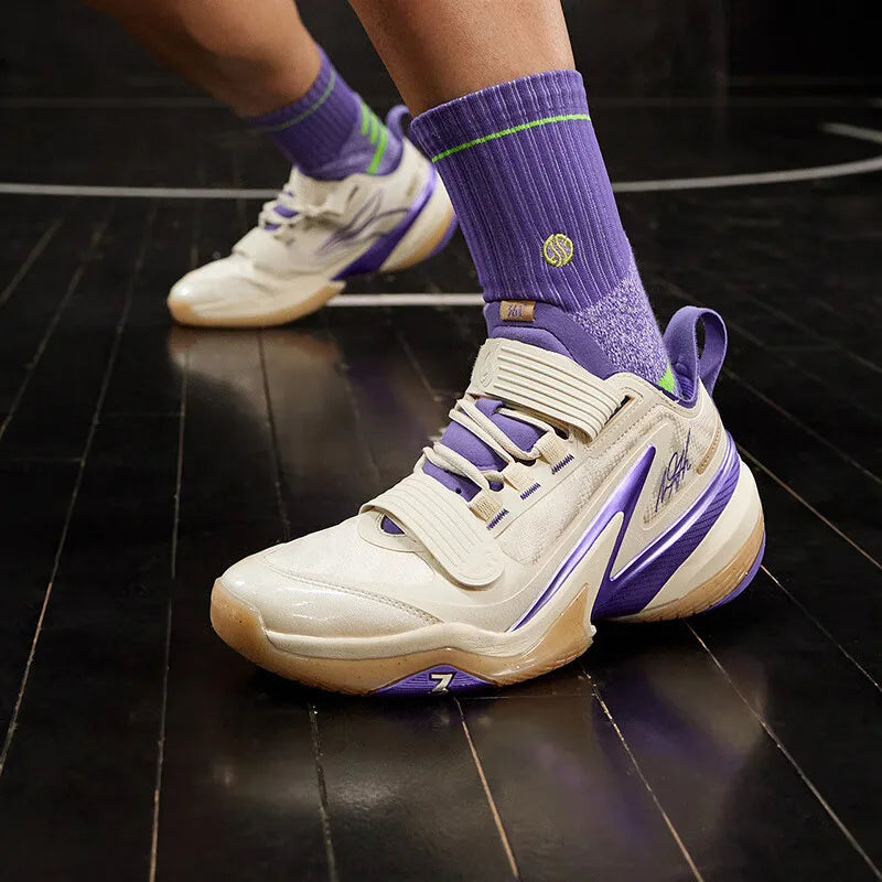 361 Degrees AG 5 PRM Men Basketball Sport Shoes Full Package Cushioning Rebound Wear-resistant Anti-slip Male Sneakers 672441124