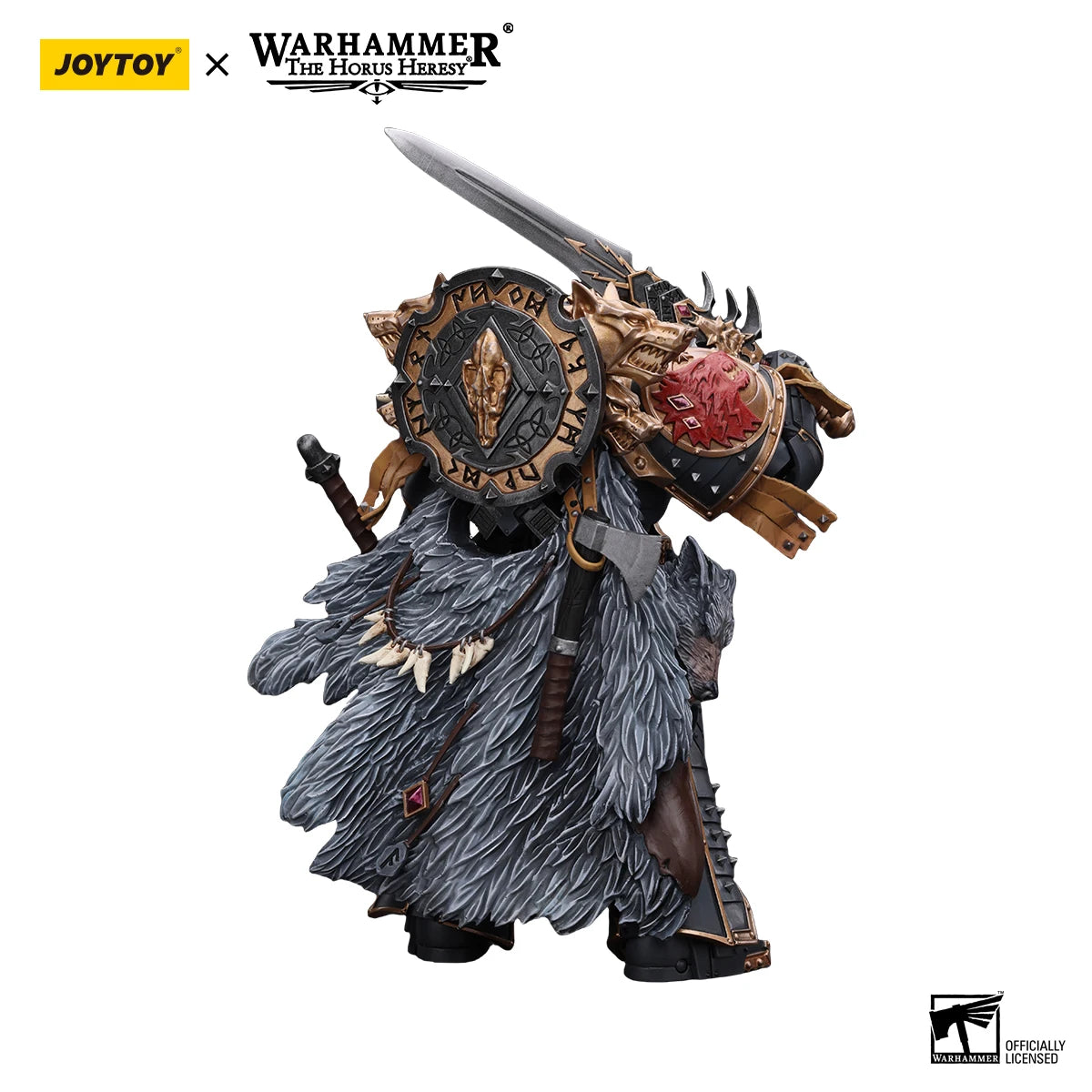 JOYTOY Warhammer 40k 1/18 Action Figures Space Wolves Leman Russ Primarch of the VIth Legion
