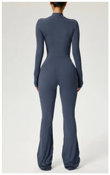 High-Performance Long Sleeve Yoga Jumpsuit