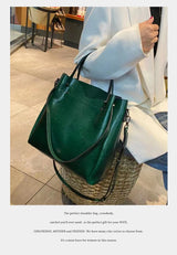 Zency Fashion Multifunctional Tote Handbag For Women 100% Genuine Leather Shoulder Crossbody Large Shopper Bag Underarm Red bag
