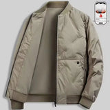 Men's Casual Baseball Collar Warm Cotton Jacket