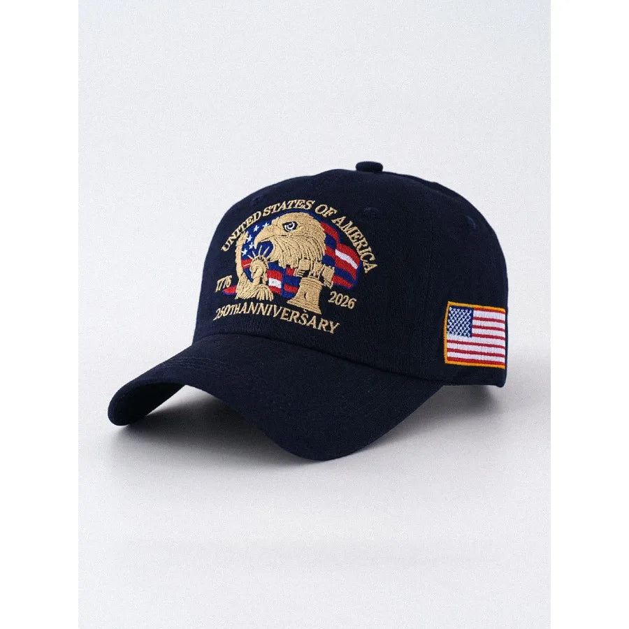 Retro Washed Embroidered Baseball Cap | Unisex