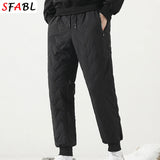 Men's Fleece-Lined Winter Joggers
