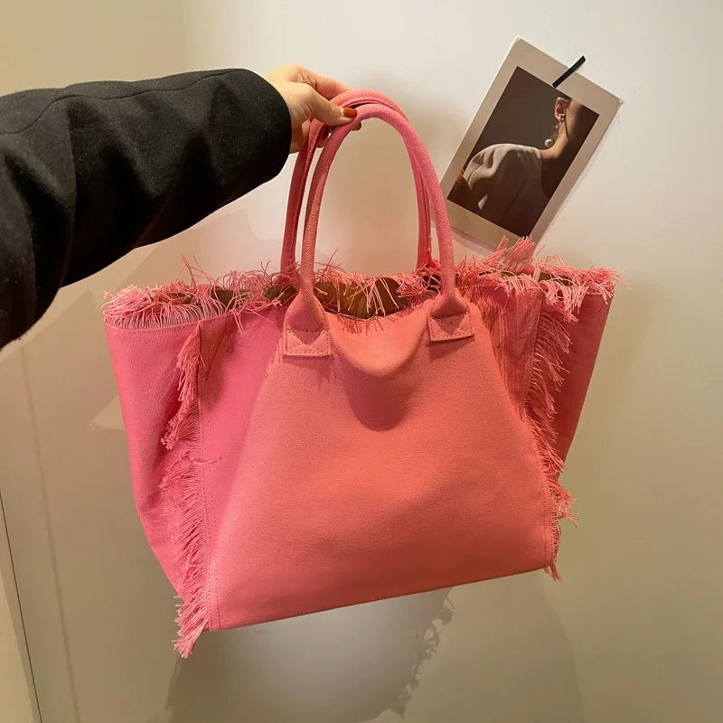 Interior Compartment Casual Tote Bags Large Capacity Fashion Hot Sale Bags for Women Interior Zipper Pocket Pc Women's Handbags