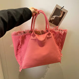 Interior Compartment Casual Tote Bags Large Capacity Fashion Hot Sale Bags for Women Interior Zipper Pocket Pc Women's Handbags