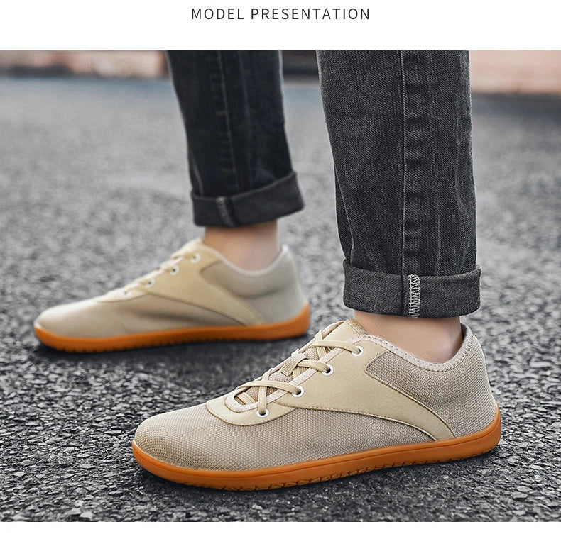 Men's Lightweight Breathable Lace-Up Shoes