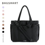 Women's Large Capacity Multi-Pocket Tote Shoulder Bag