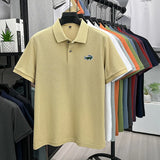 Men's Cotton Embroidered Polo Shirt
