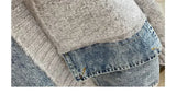 Layered Denim Jacket | Autumn/Winter Mixed-Media Streetwear