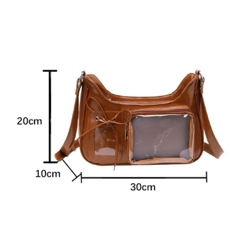 Y2K Japanese Harajuku Transparent Ita Bag