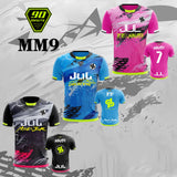 90 Minutes Series MM9 JUL Football Shirt Men's Summer Outdoor Sports Quick-drying Jersey Fitness Training O-neck T-shirt