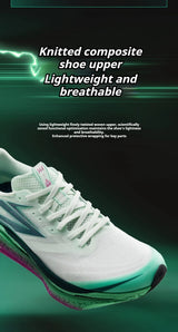 361 Degrees Flame 4 ET Men's Running Shoes Racing Marathon Rebound Breathable Cushioning Male Sneakers 672612223