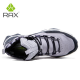 Rax Hiking Shoes Men Waterproof Trekking Shoes Lightweight Breathable Outdoor Sports Sneakers for Men Climbing Leather Shoes