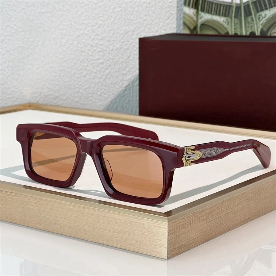 DILTA Belvedere Acetate Square Sunglasses – UV400 Women