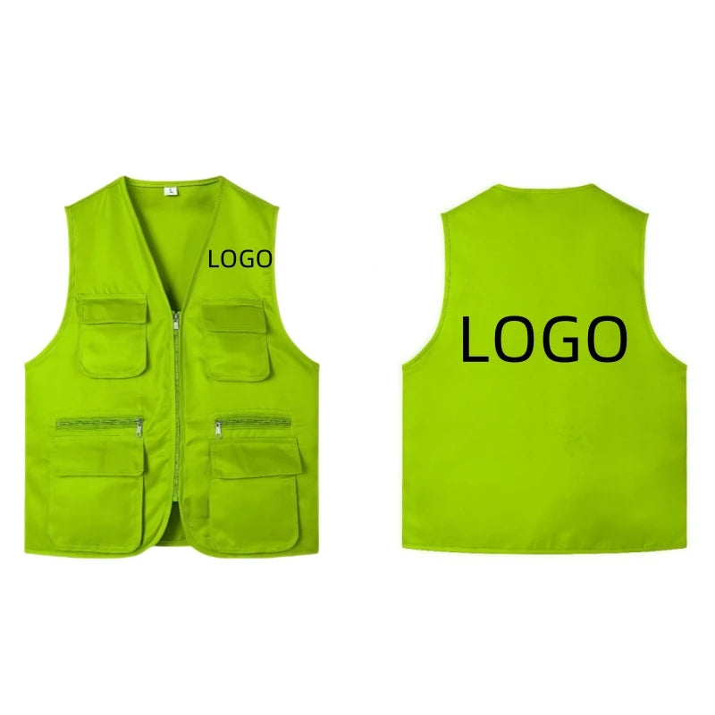 Men's Multi-Pocket Safari Vest – Lightweight All-Season Outerwear