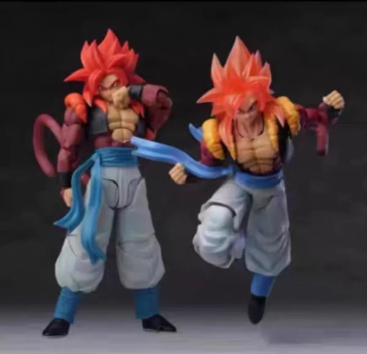TonsenArttoys Kamione Studio SHF Gogeta SSJ4 Figure Dragon Ball GT Super Saiyan 4 Gogeta Anime Action Figures Kids Toys Gifts
