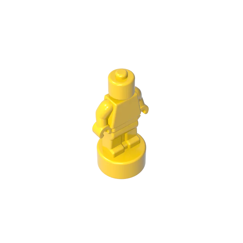 Gobricks 10PCS G90398 Minifig Bricks Trophy Statuette Parts Compatible MOC Building Block Adult DIY Creative Gift Toy Model