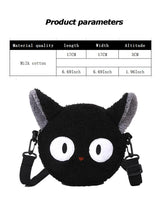 Japanese Style Kawaii Bag Women Cartoon Plush Shoulder Bag for Women New Crossbody Bag Small Phone Purse Bolsa Feminina