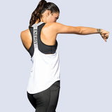 Open-Back Activewear Workout Tank