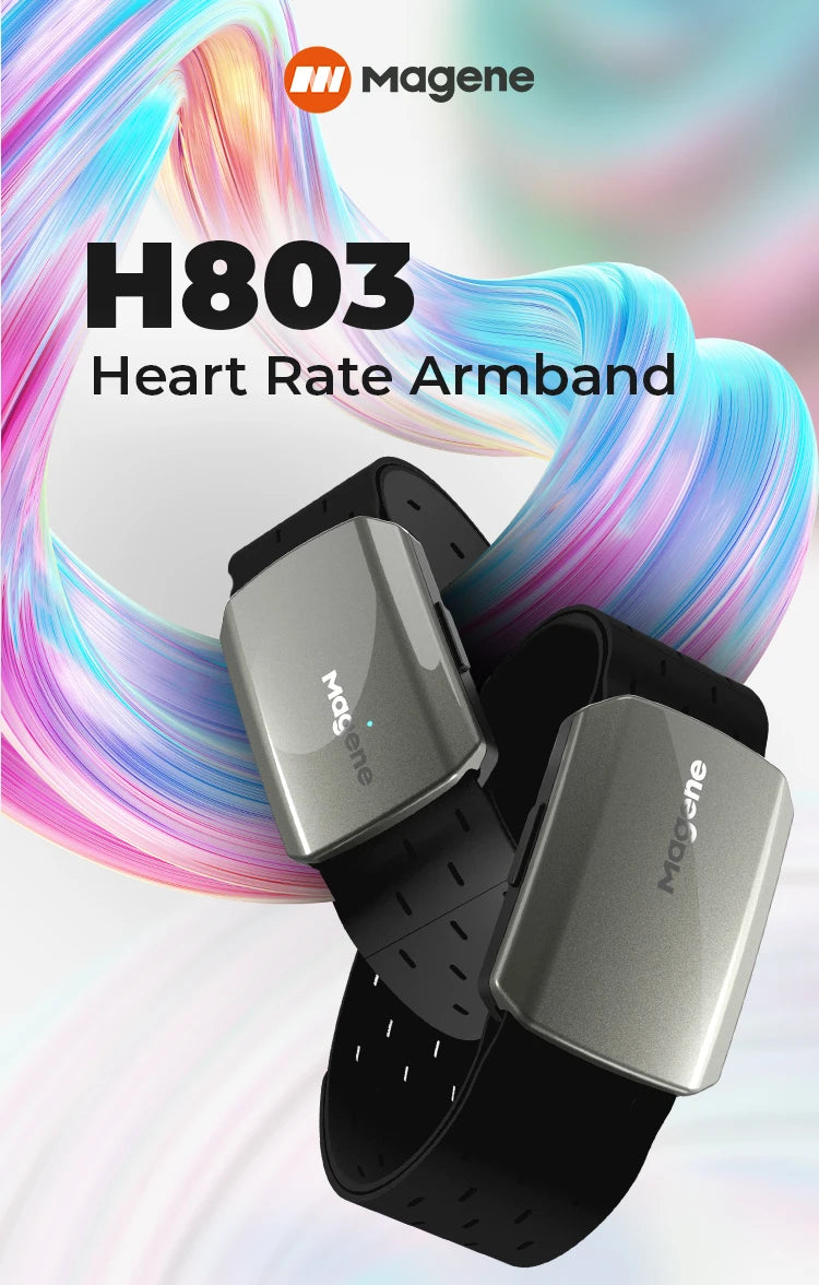 Magene H803 Heart Rate Armband | Dual-Mode ANT+ & Bluetooth
