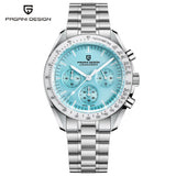 2026 New PAGANI DESIGN 1701 V5 Men's Watches Luxury Quartz Watch Men Sports Speed Chronograph AR Sapphire glass 100M Waterproof
